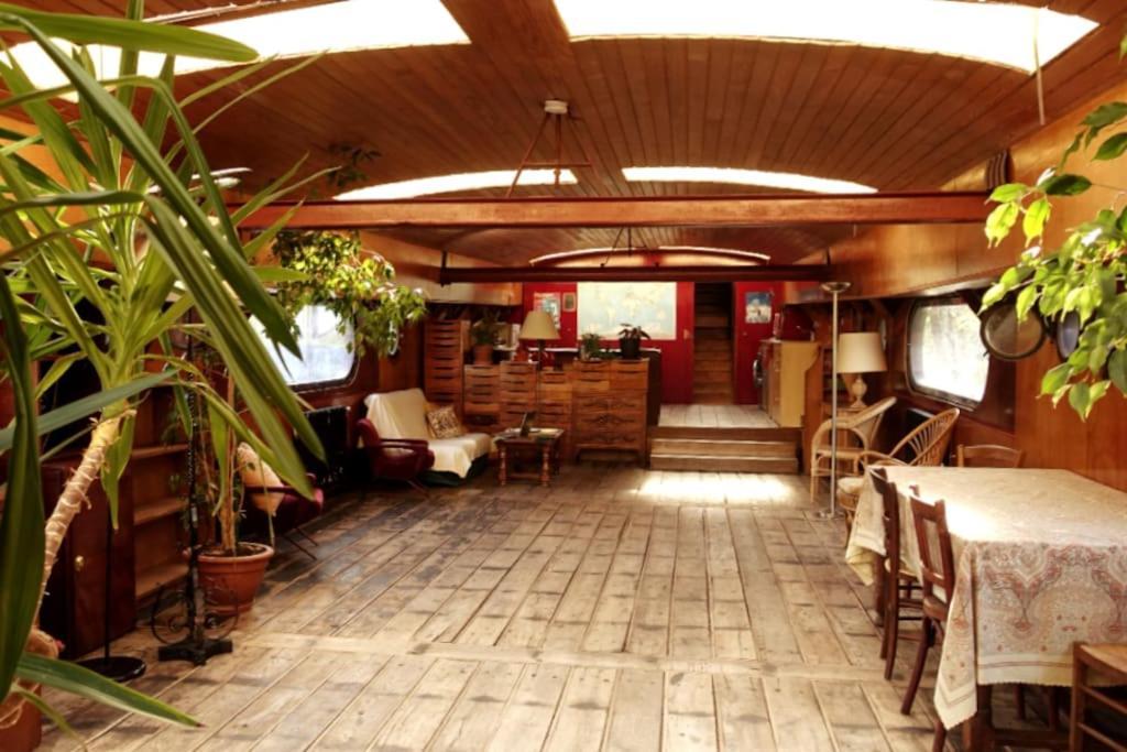 Belle Peniche Romantique A Paris Boulogne-Billancourt Esterno foto