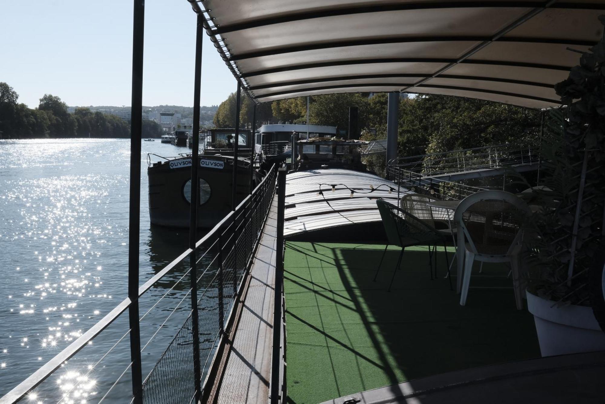 Belle Peniche Romantique A Paris Boulogne-Billancourt Esterno foto